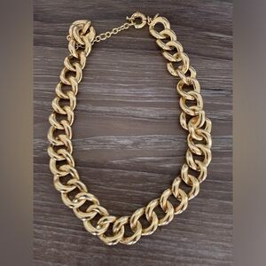 J.Crew Thick Gold Chain Necklace
